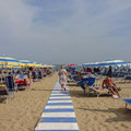 Am Strand von Jesolo (Lido)