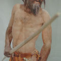 In Bozen besuchen wir das Ötzi-Museum (hier ein Foto aus dem Prospekt)