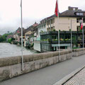 Rheinfelden: Wir wohnen auf der Schweizer Seite im Hotel "Schiff am Rhein"