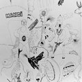 Raúl Herrera. Ink on paper. 50 x 50 cm. 2011.