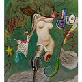 Raúl Herrera. Acrílico y lapices sobre papel. 50 x 70 cm. 2011.