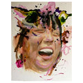 Raúl Herrera. Acrylic and ink on paper. 70 x 50 cm. 2012.