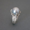 Thema: freie Arbeiten, Silber mit Perle