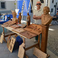  gli "Artigiani Creativi" di ArTre  a Bobbio 16 agosto BOBBIO:  ARTIGIANI IN PIAZZA esposizione e laboratori