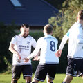 Sascha ebenfalls... zur Pause steht´s 4:3.