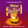 Plaquette Meal & 1 Surprise • © Christophe Houlès graphiste