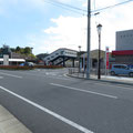 ３６１　山田駅付近（駅の左に「ふれあいセンター」、右に「郵便局」）
