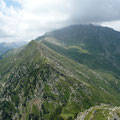 Blick zur Muthspitze und Kolbenspitze
