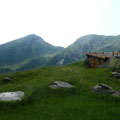 Hütten mit Matatzspitze