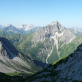 Großer Widderstein und Braunarlspitze im Hintergrund