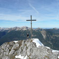 Am Gipfel der Schwarzhanskarspitze