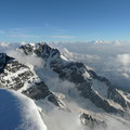 Blick zum Ortler Hintergrat