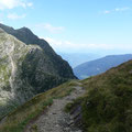 Blick Richtung Dolomiten