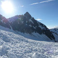 Die Kreilspitze im Gegenlicht
