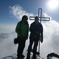 Am Gipfel des Ortler
