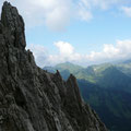Blick zur Üntschenspitze
