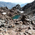Kleiner Bergsee unterhalb des Jöchls