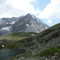 Hintergratsee mit einem Teil des Ortler Hintergrat