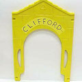 slide entry panel, 3D scale model