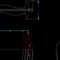 attachment details, 3D wireframe