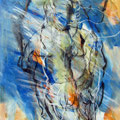 o.T. | Leinwand Mischtechnik | 100 x 70 cm