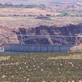 Brücke am Glen-Canyon Staudamm