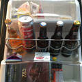 Praktische Bierablage in unserem Kühlschrank