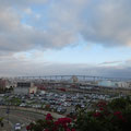 Blick auf die Coronado Bridge vom Petco Park.