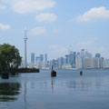 Blick auf die Skyline von Toronto