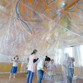旧根上中央児童館　アーティストの出会い石川・巨大まきもの制作ワークショップ企画
