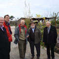 Visite avec les responsables