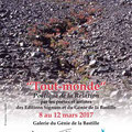 Flyer de l'exposition “Tout-monde“