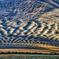 Wolkenspiel über Hatterwüsting