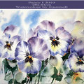 Pansy I 2019 (O1) / 20x30cm Watercolour by ©janinaB