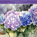 Hydrangea V 2019 (10) / 30x40cm Watercolour by ©janinaB
