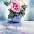 rose VIII 2016 (32) / Watercolour 30x40cm  on Fabriano CP ©janinaB
