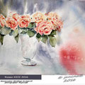 Roses XIII 2016 (14) / Watercolour 30x40cm on Arches CP © janinaB. 2016
