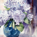 lilac II (17) / Watercolour 20x30cm Arches HP © janinaB. 2016
