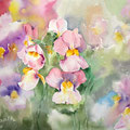 Flowers XIII 2019 (28) / 30x40cm  Watercolour by ©janinaB.