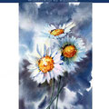 Daisies I 2019 (O1) / 20x30cm Watercolour by ©janinaB
