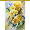 dandelion I 2019 (O1) / 20x30cm Watercolour by ©janinaB