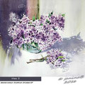 lilac I (T3) / Watercolour 31x41cm Arches CP © janinaB. 2016