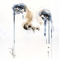 blue tears (13) / Watercolour 30x40cm