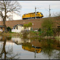 Oberleitungs-Bauzug am 16.04.2011.
