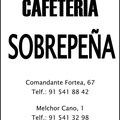 Cafeteria Sobrepeña