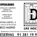 Bar-Restaurante Las Hoces