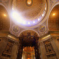 Intérieur de la Basilique Saint-Pierre, Vatican.