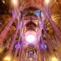 La cathédrale de Palma de Majorque, Espagne.