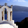 Oia, Île de Santorin, Grèce.