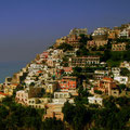 Vue de la côte amalfitaine (Costiera amalfitana), Italie.